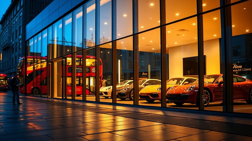 Car Showroom Glazing Beaconsfield