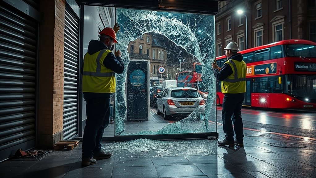Emergency Shop Front Repair Beaconsfield