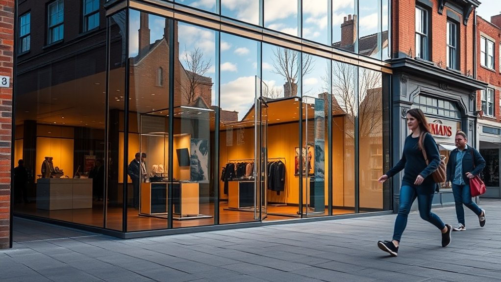 Shop Front Glazing Jordans