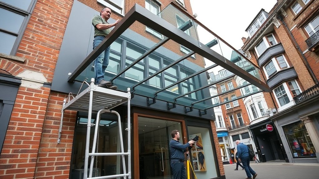 Shopfront Canopy Beaconsfield