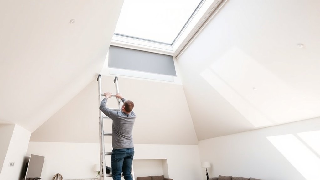 Skylight Blinds Installation Beaconsfield