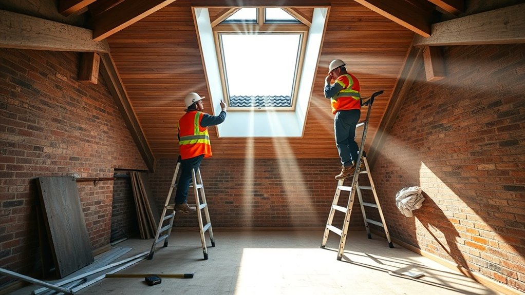 Skylight Installation Knotty Green